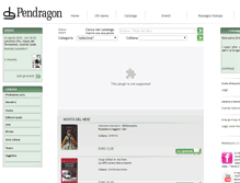 Tablet Screenshot of pendragon.it